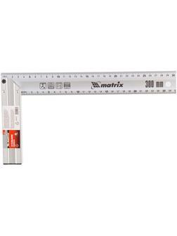 Угольник 300 мм алюминиевыйлитой Matrix, 32472