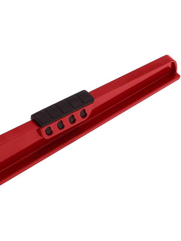 Уровень алюминиевый 600 мм литой 2 глазка (1 фронтальный) Matrix, 34907