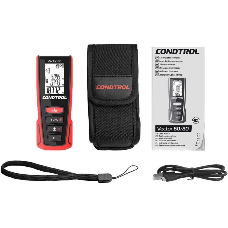 Дальномер лазерный CONDTROL  Vector 60, 1-4-104