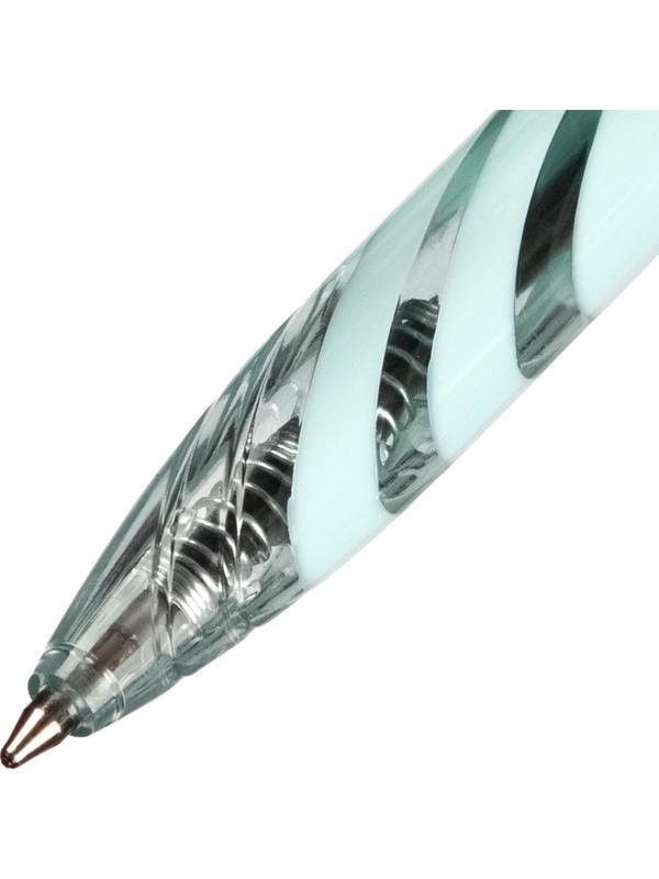 Ручка шариковая автомат. Deli  шарик0,7мм,нескольз,син, в асс EQ70-BL