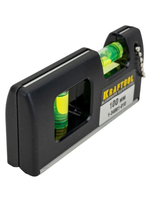 Уровень магнитный компактный, KRAFTOOL  Mini-Pro, 100 мм, Pro (1-34861-010)