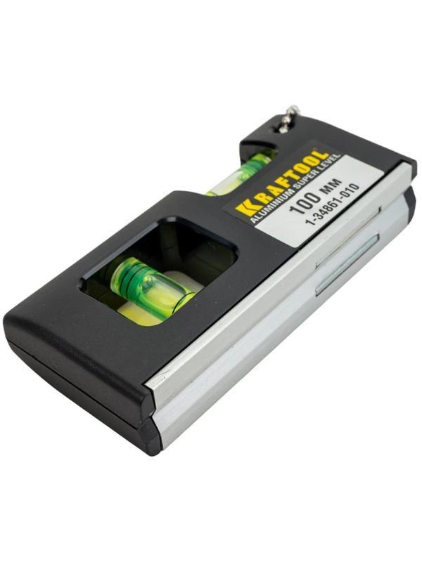 Уровень магнитный компактный, KRAFTOOL  Mini-Pro, 100 мм, Pro (1-34861-010)