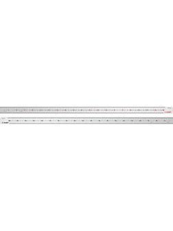Линейка усиленная нержавеющая ЗУБР  Про-100, длина 1.0 м (34280-100)