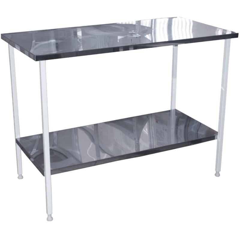 Стол инструментальный MEG_мед.на мет-карк,нерж.ст СиМК (код МСК-678.090.02)