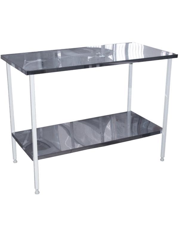 Стол инструментальный MEG_мед.на мет-карк,нерж.ст СиМК (код МСК-678.090.02)