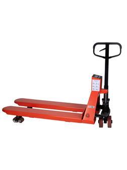 Тележка гидравлическая 2000 кг 1150 мм TOR CBY-CW2 с весами (ПУ колеса)