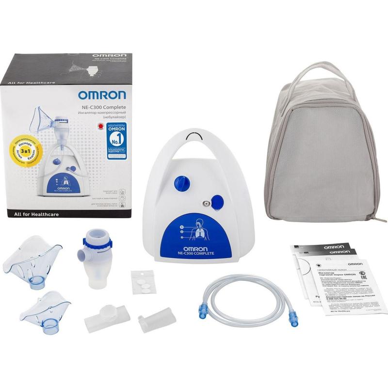 Ингалятор компрессорный OMRON NE-C300 Complete (NE-C300-RU)