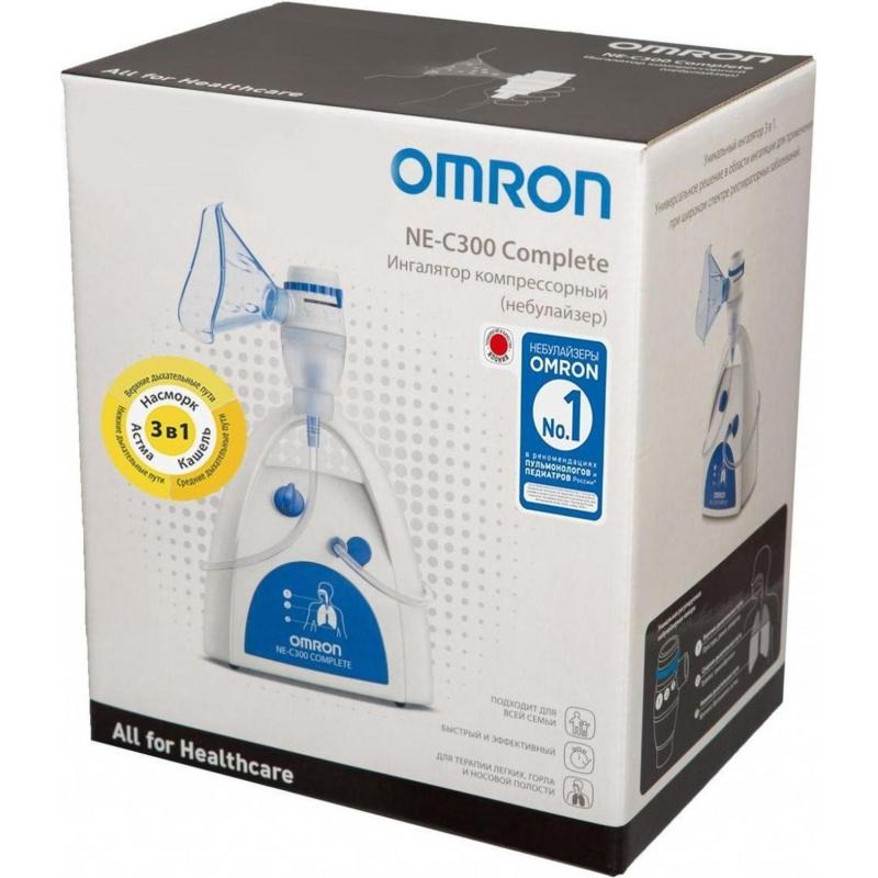 Ингалятор компрессорный OMRON NE-C300 Complete (NE-C300-RU)