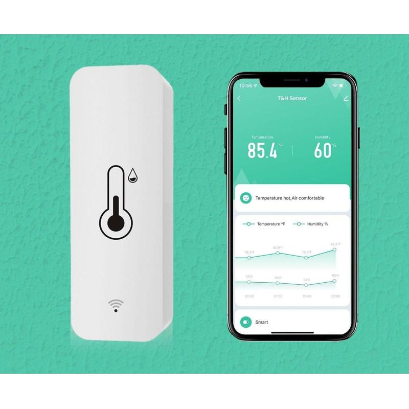 Датчик MOES температуры и влажности WiFi Temperature and Humidity Sensor