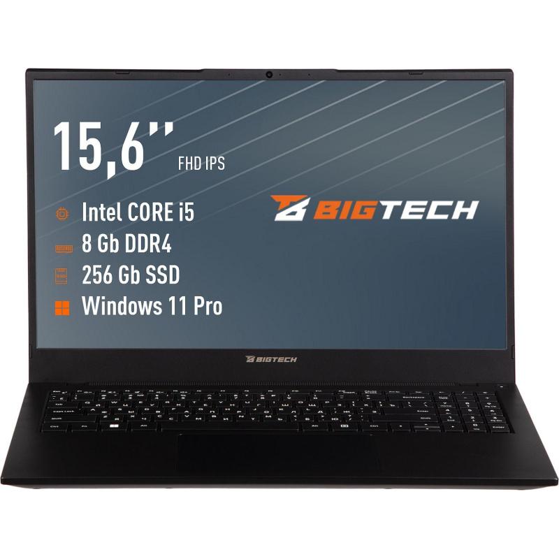 Ноутбук BigTech R157 (R157-I4A8W) i5-1235U/8Gb/256Gb SSD/15.6/W11P