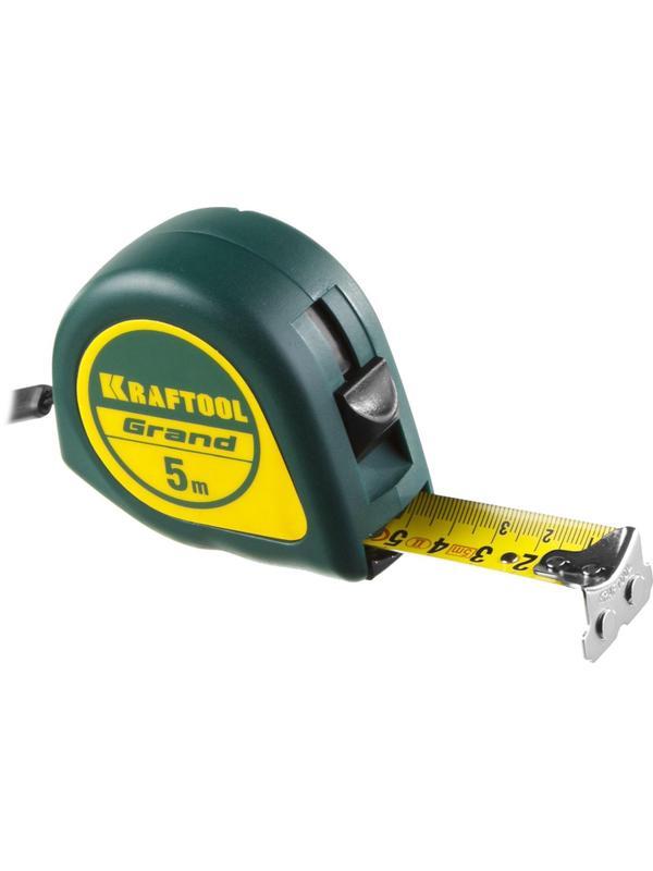 Рулетка KRAFTOOL  Grand, 5 м х 25 мм (34022-05-25)