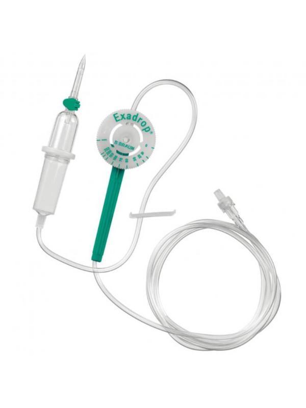 Регулятор инфуз.Эксадроп, в/в система 180см B.Braun 50шт/уп