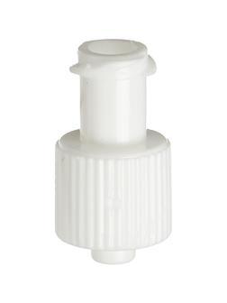 Заглушка для инф.-трансфуз.терапии, белый, Polymed, 300шт/уп