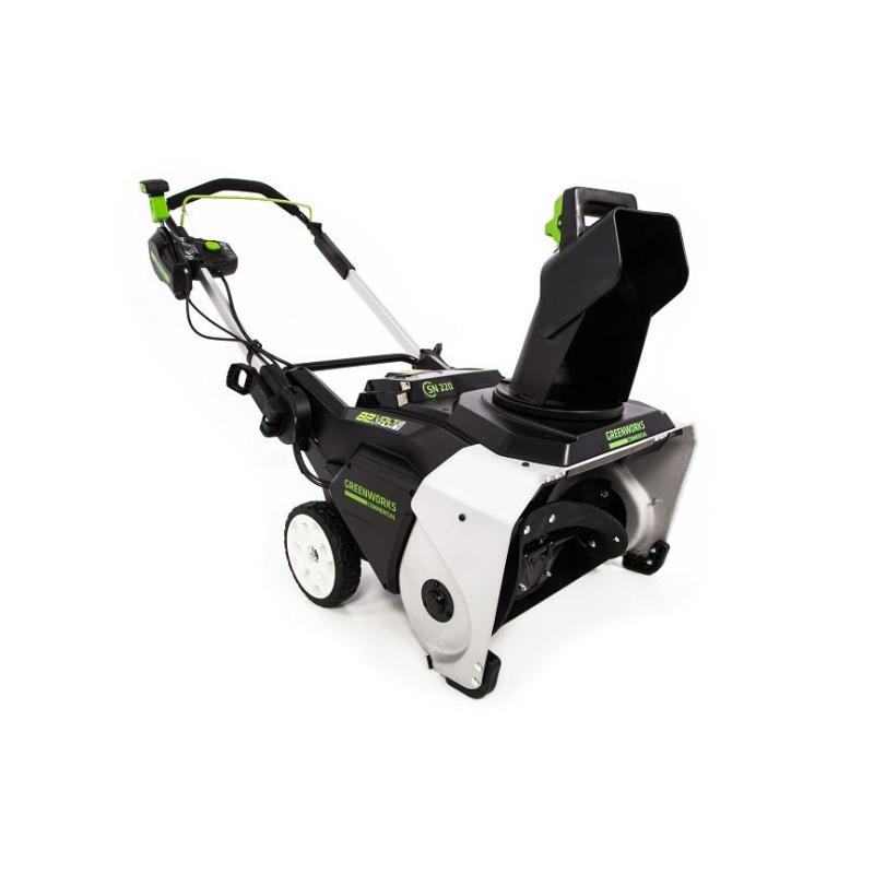 Снегоотбрасыватель аккумуляторный бесщет. Greenworks GD82STK5 (2602507UB)