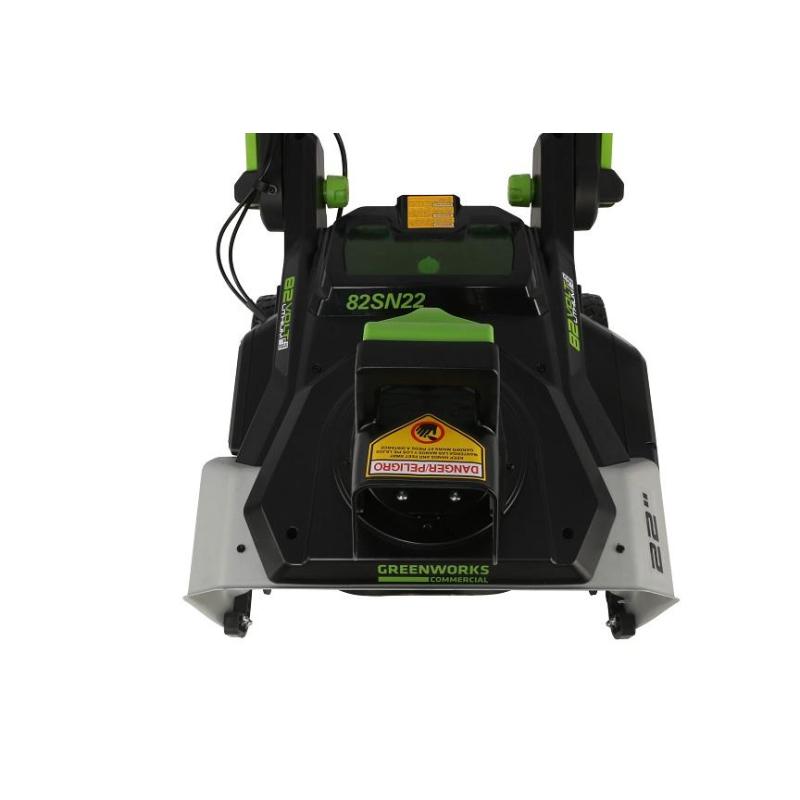 Снегоотбрасыватель аккумуляторный бесщет. Greenworks GD82STK5 (2602507UB)