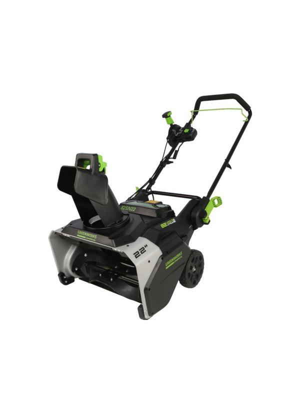 Снегоотбрасыватель аккумуляторный бесщет. Greenworks GD82STK5 (2602507UB)