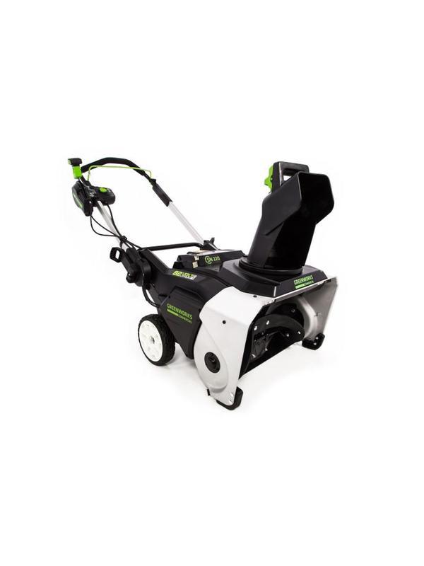 Снегоотбрасыватель аккумуляторный бесщет. Greenworks GD82STK5 (2602507UB)