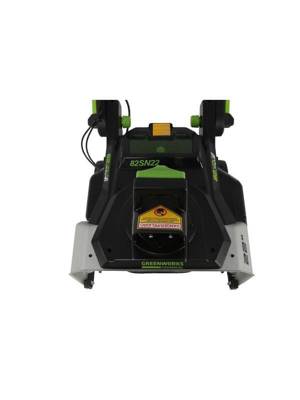 Снегоотбрасыватель аккумуляторный бесщет. Greenworks GD82STK5 (2602507UB)