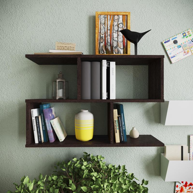 Полка книжная Сокол ПК-2, венге