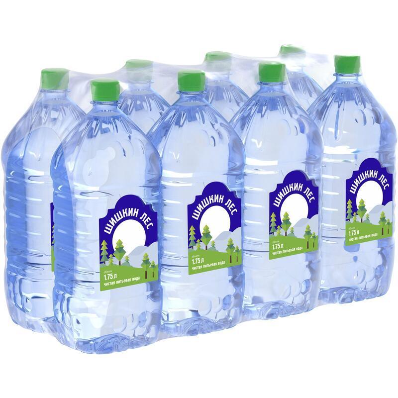 Вода питьевая Шишкин Лес негазированная пэт 1,75л
