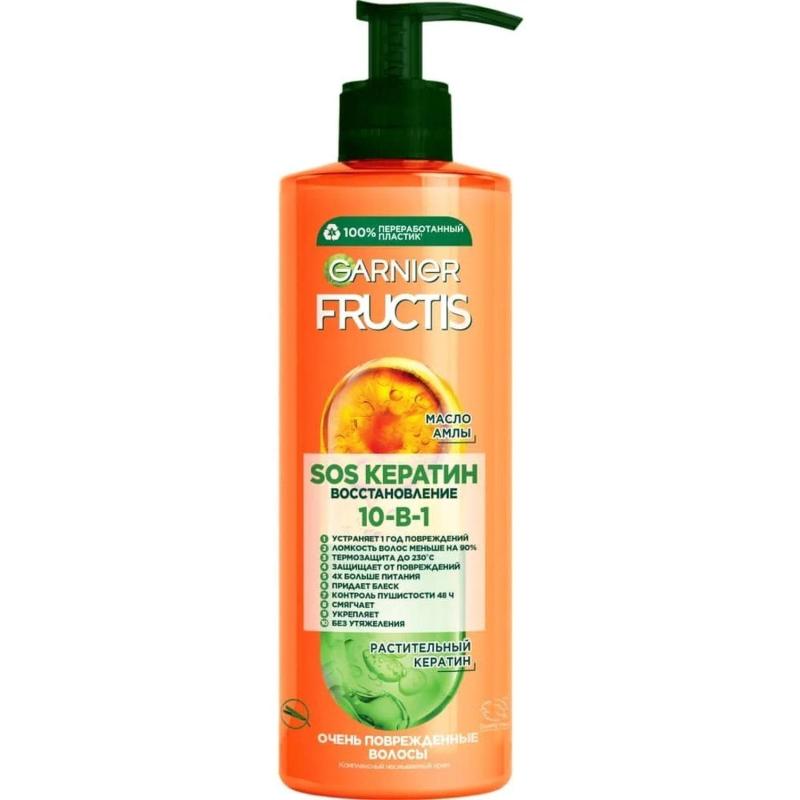 Маска для волос Garnier Fructis SOS Спасатель 10в1, 400 мл