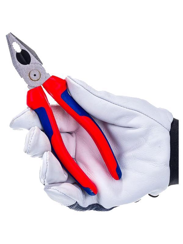 Плоскогубцы комбинированные, 180 мм, фосфатированные, 2-комп ручки, SB