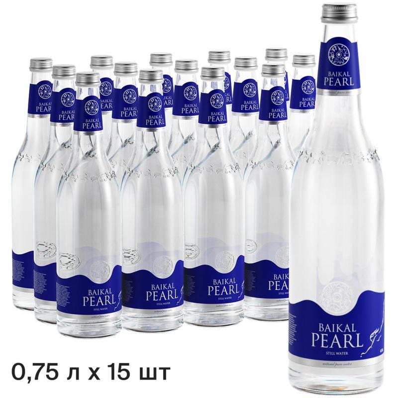 Вода питьевая Жемчужина Байкала/ Baikal Pearl, природная 0,75 л