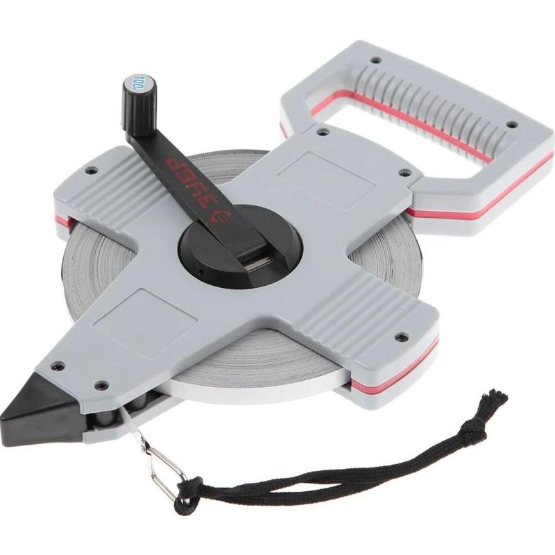 Лента мерная стальная геодезическая ЗУБР  100 м, Профессионал (34181-100)