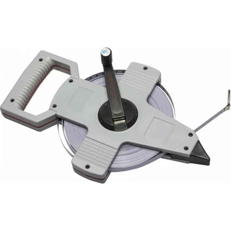 Лента мерная стальная геодезическая ЗУБР  100 м, Профессионал (34181-100)