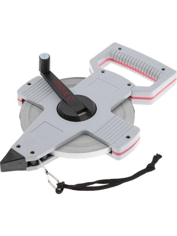 Лента мерная стальная геодезическая ЗУБР  100 м, Профессионал (34181-100)