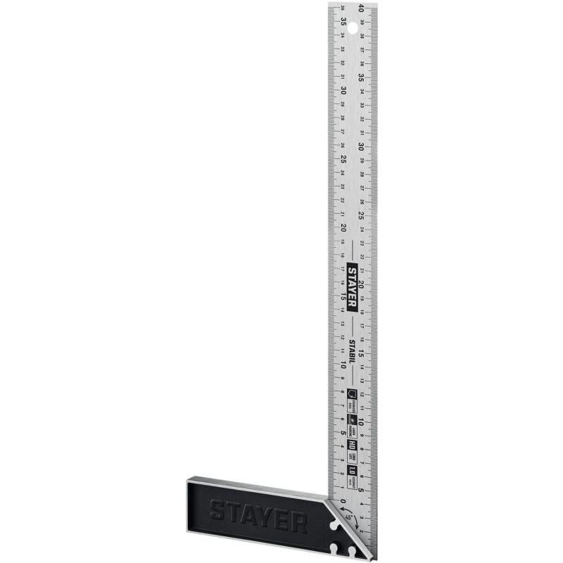 Угольник столярный, STAYER  400 мм, Professional (3431-40)