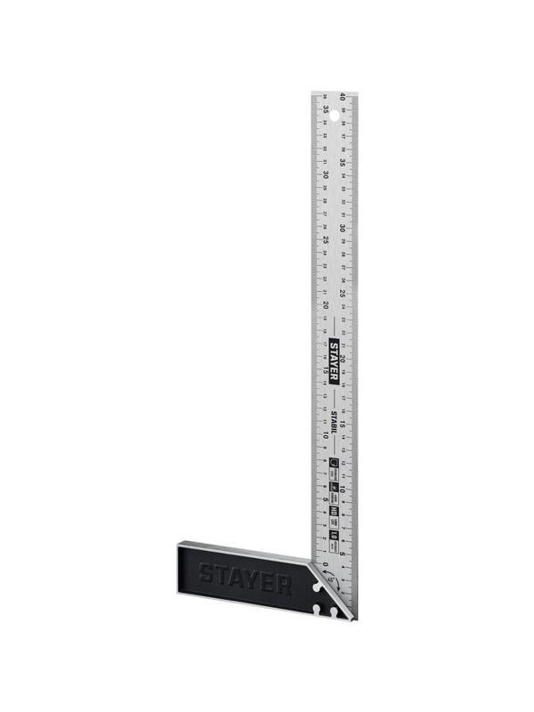 Угольник столярный, STAYER  400 мм, Professional (3431-40)