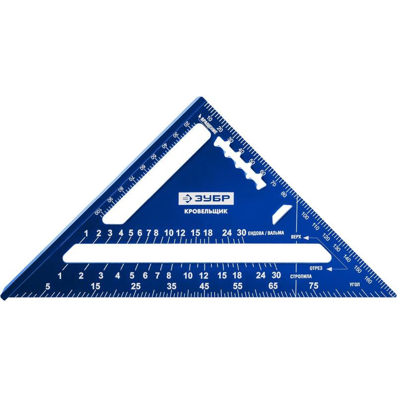 Угольник кровельный универсальный ЗУБР Кровельщик, 180 мм,  5-в-1(34391-18)