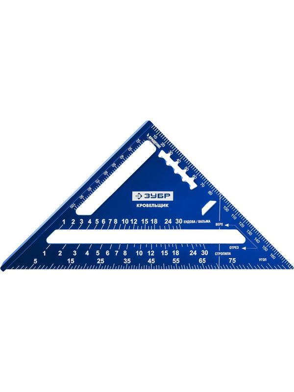 Угольник кровельный универсальный ЗУБР Кровельщик, 180 мм,  5-в-1(34391-18)