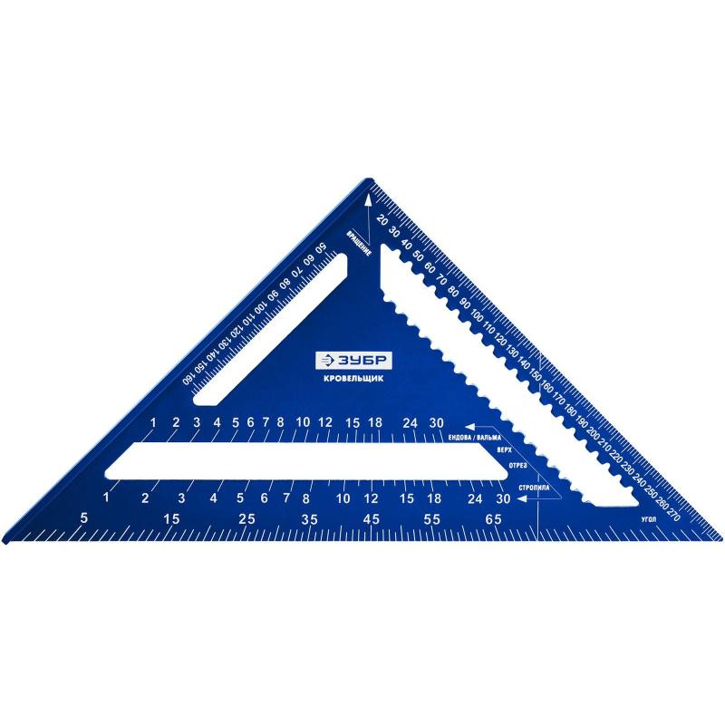 Угольник кровельный универсальный ЗУБР Кровельщик, 300 мм,  5-в-1(34391-30)