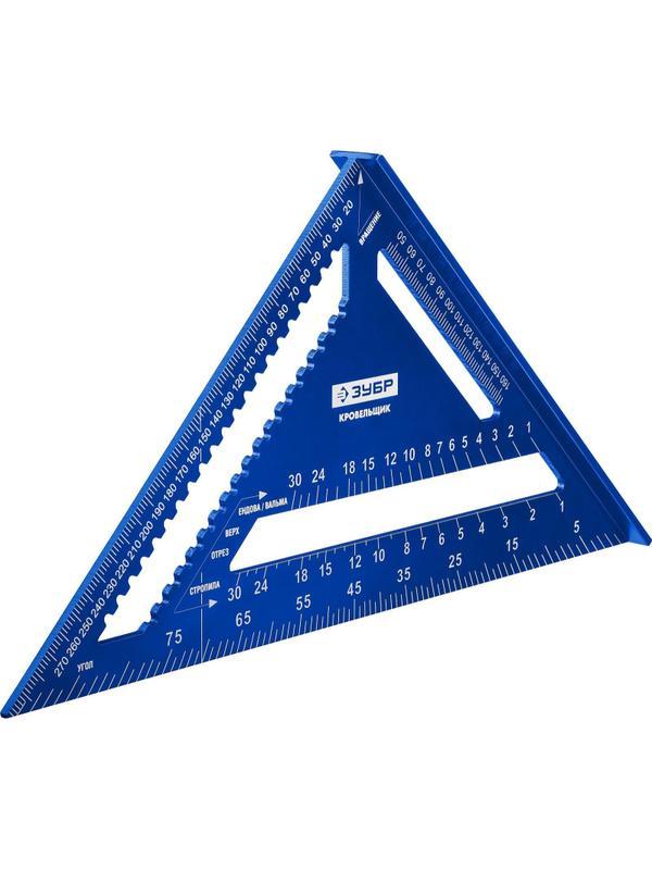 Угольник кровельный универсальный ЗУБР Кровельщик, 300 мм,  5-в-1(34391-30)