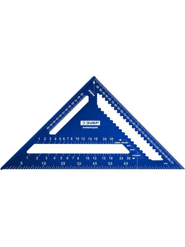 Угольник кровельный универсальный ЗУБР Кровельщик, 300 мм,  5-в-1(34391-30)