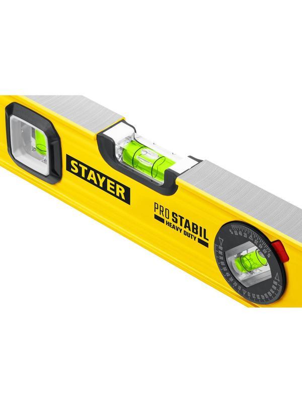 Уровень с поворотным глазком STAYER  PRO STABIL, 600 мм (3471-060)