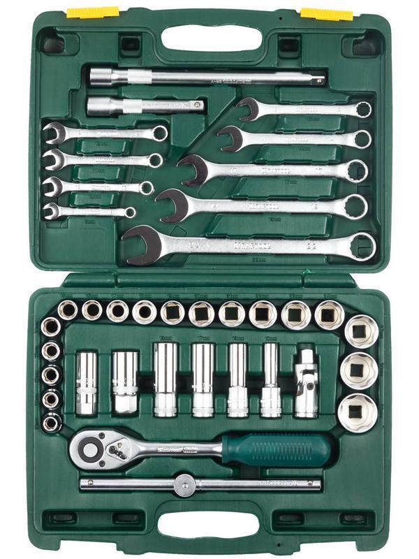 KRAFTOOL Expert 38, 38 предм., (1/2″), универсальный набор инструмента (27886-H38)