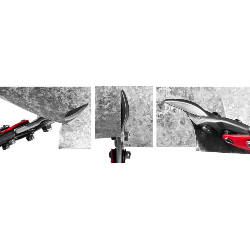 Ножницы прямые по металлу KRAFTOOL Alligator, 250 мм