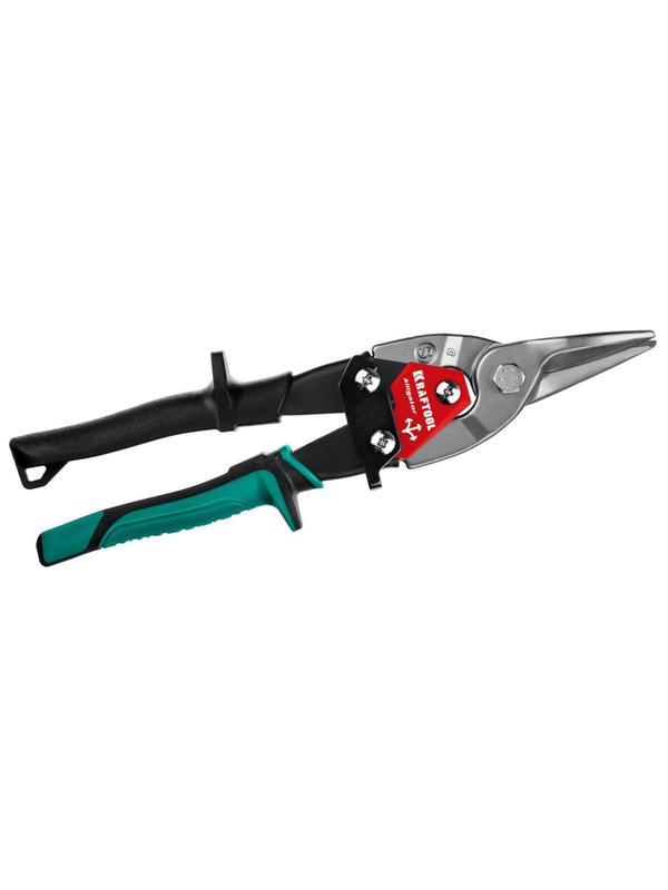 Ножницы прямые по металлу KRAFTOOL Alligator, 250 мм