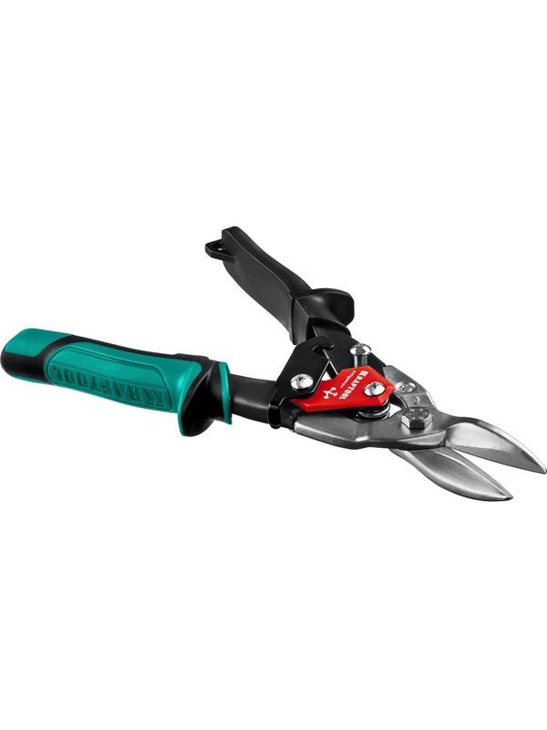 Ножницы прямые по металлу KRAFTOOL Alligator, 250 мм