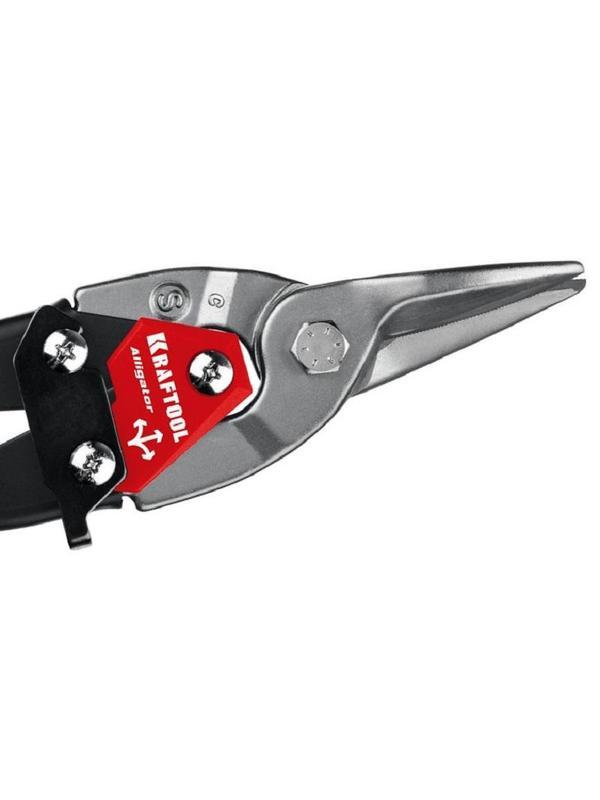 Ножницы прямые по металлу KRAFTOOL Alligator, 250 мм