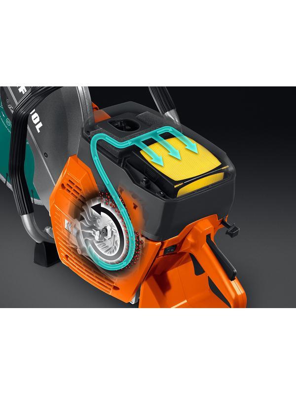 KRAFTOOL 3700 Вт, 400 мм, без диска, бензорез по бетону (бетонорез) (K770-16)