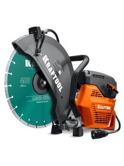 KRAFTOOL 3700 Вт, 400 мм, диск в комплекте, бензорез по бетону (бетонорез) (K770-16 H)