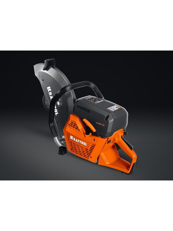 KRAFTOOL 3700 Вт, 400 мм, без диска, бензорез по металлу (рельсорез) (K760-16)