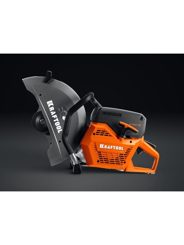 KRAFTOOL 3700 Вт, 400 мм, без диска, бензорез по металлу (рельсорез) (K760-16)