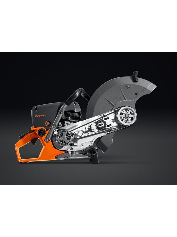 KRAFTOOL 3700 Вт, 400 мм, без диска, бензорез по металлу (рельсорез) (K760-16)