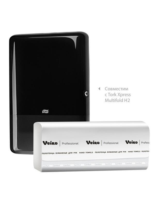 Полотенца бумажные д/держ.Veiro F2 Comf 2сл.200л/пач 21пач/кор Z-слож. KZ20