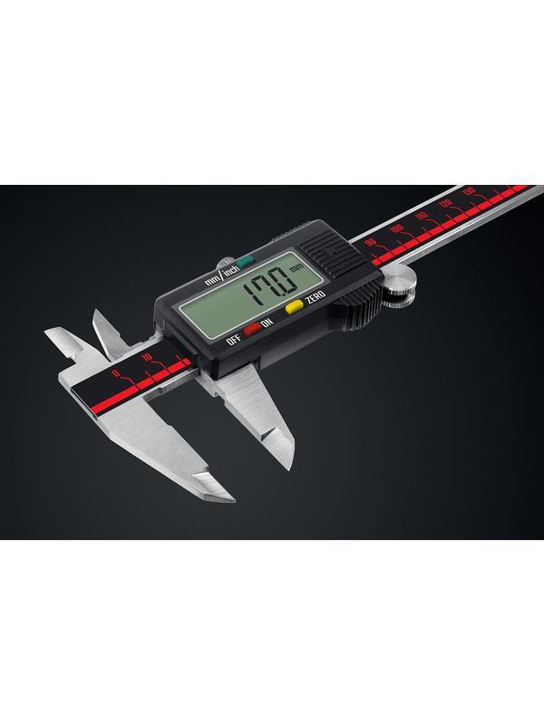 MIRAX 150 мм, электронный стальной штангенциркуль (34413-150)